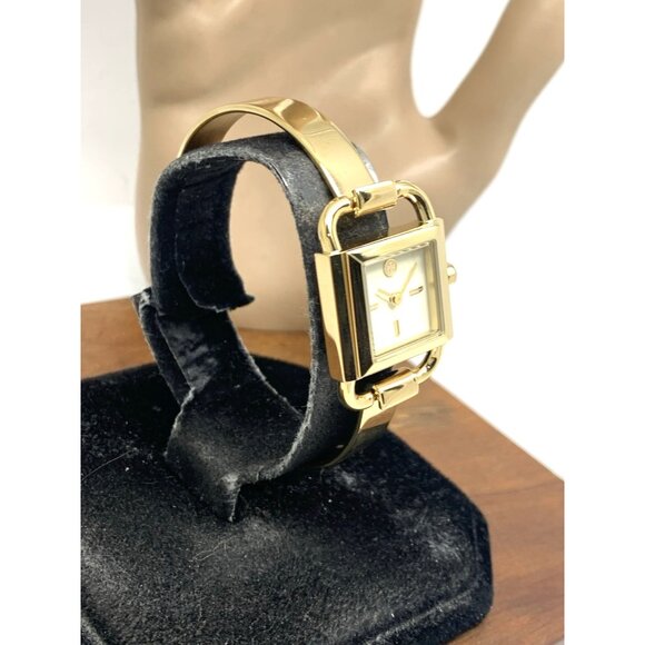 Tory Burch Women's Watch TBW7257 Petite Cream Dial Quartz Bangle Gold Steel - Picture 14 of 14